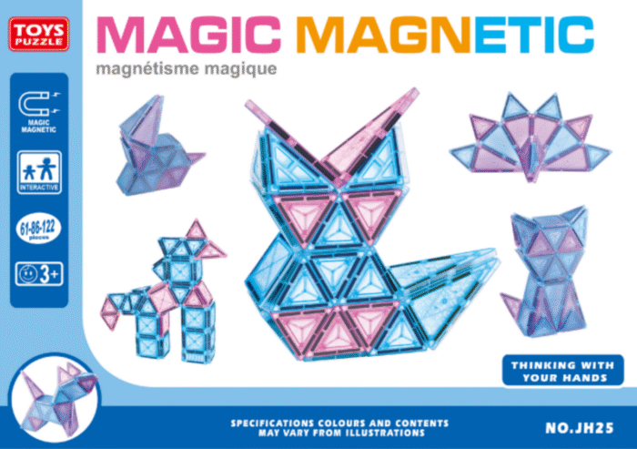 Variety of magnetic sheets (120pcs) JH25C