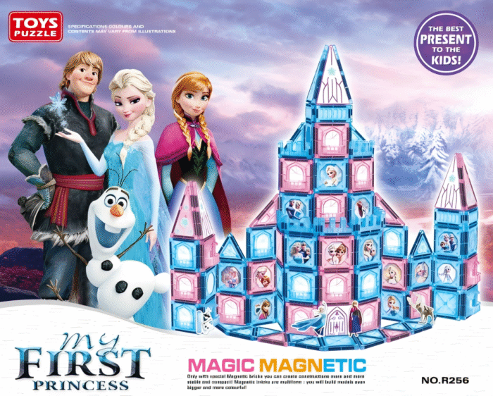 Variety of magnetic sheets (256pcs)